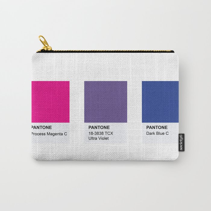 BISEXUAL PANTONE LGBT COMMUNITY Carry-All Pouch