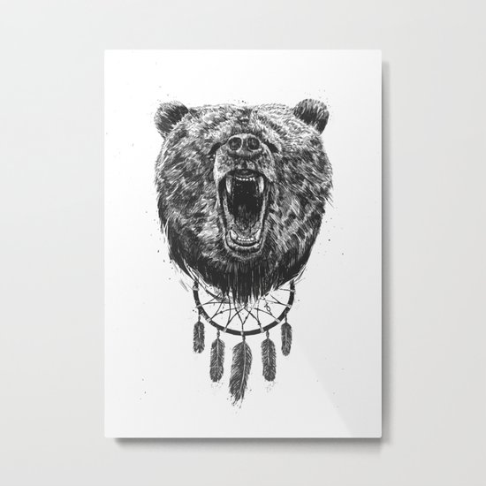 Don't wake the bear Metal Print