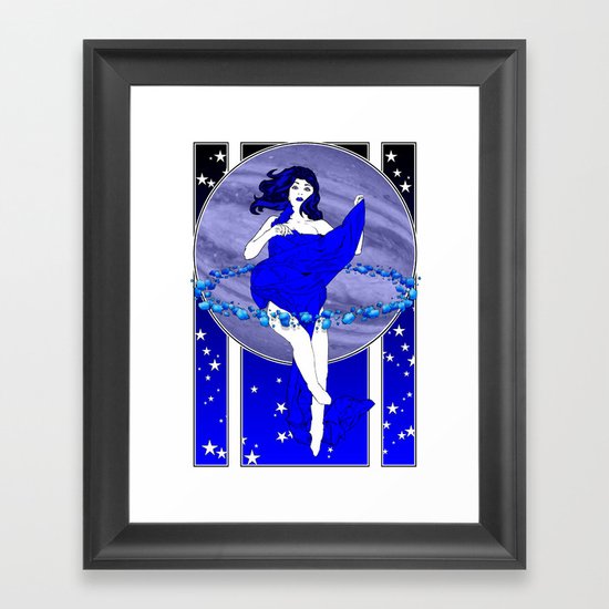 Saturn Framed Art Print