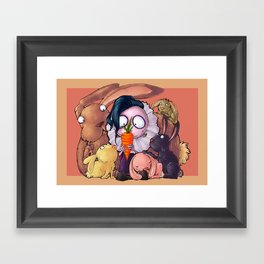 Bunnies Framed Art Print