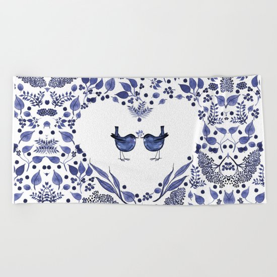 THE GIFT - INDIGO Beach Towel