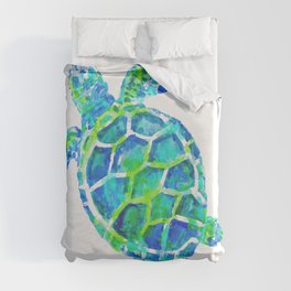 Sea turtle Duvet Cover