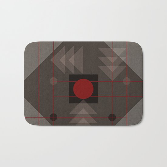 Geometric/Abstract 12 Bath Mat