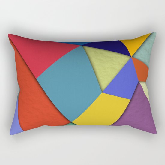 Abstract #207 Rectangular Pillow