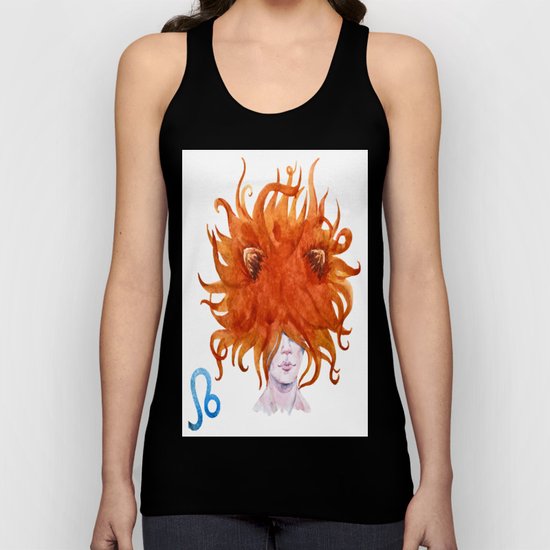 Leo Unisex Tank Top