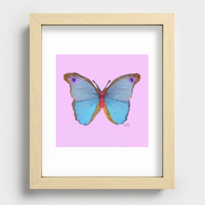 Mariposa Recessed Framed Print