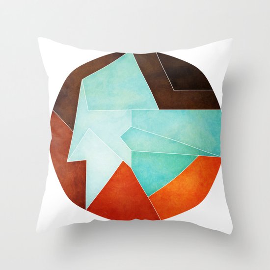Mirrors Throw Pillow