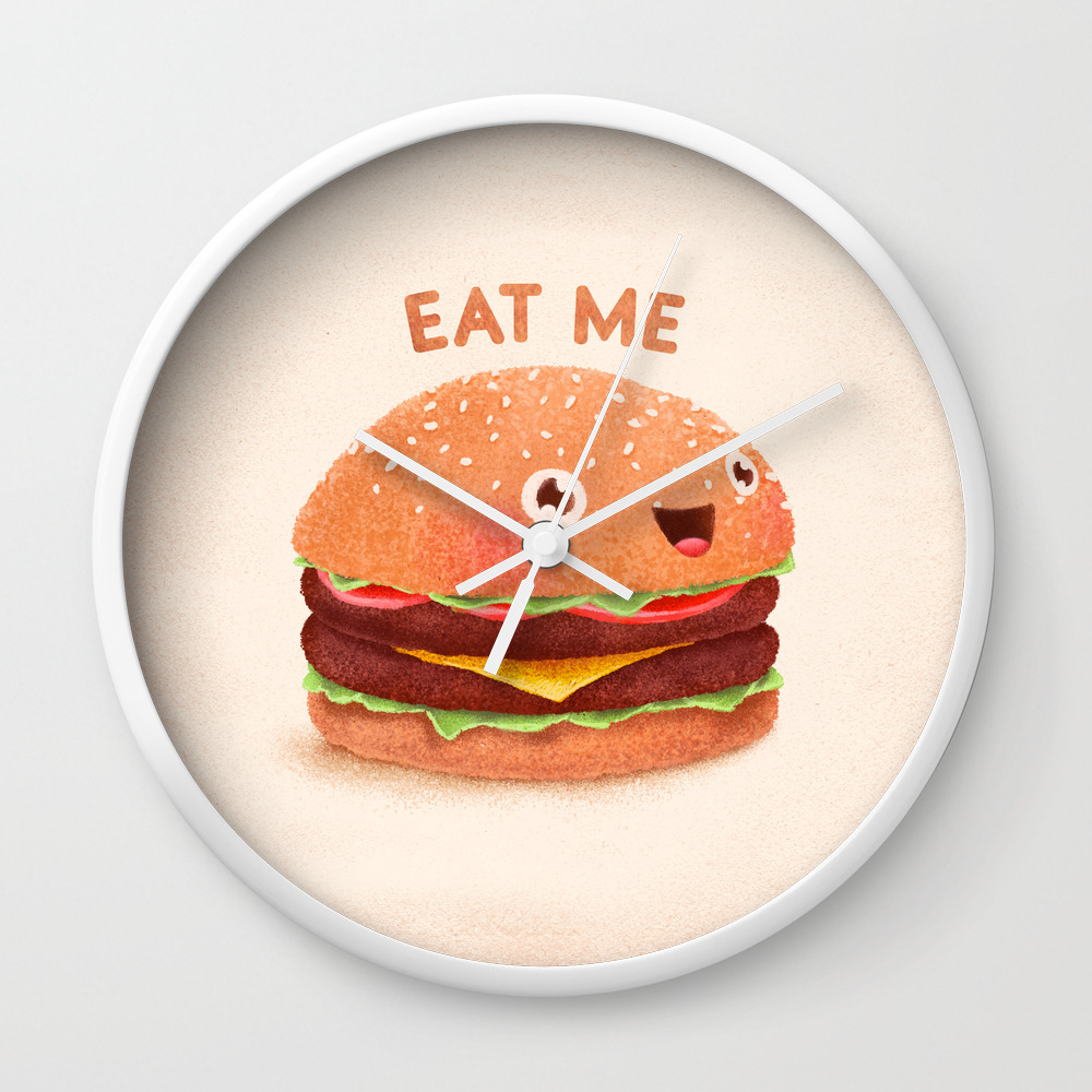 burger clock