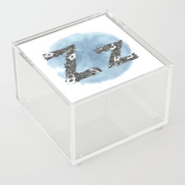 Zz Blue Acrylic Box