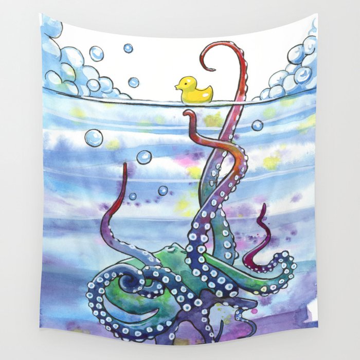 Octopus tapestry sales