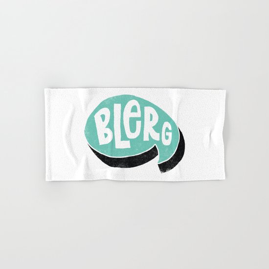 BLERG Hand & Bath Towel