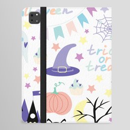 Halloween Seamless Pattern - Halloween Background iPad Folio Case