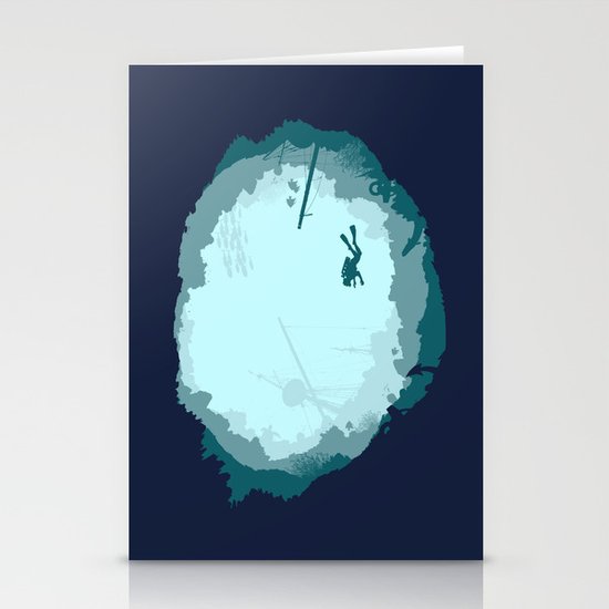 Dive Deep Stationery Cards