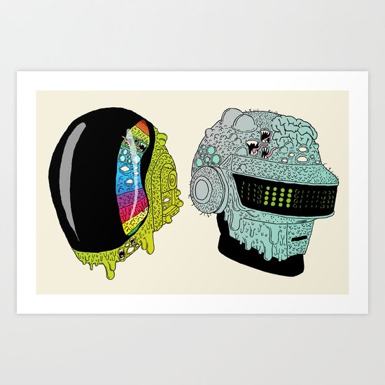 Get Yucky Art Print
