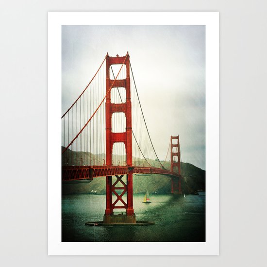 Golden Gate Art Print