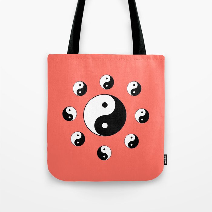 Yin and Yang 19- Tao,Zen,Taoism,Dao,Harmony,religion,buddhism,buddhist,taijitu,taiji,taoist,china Tote Bag