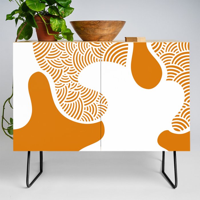 Abstract arch pattern 6 Credenza