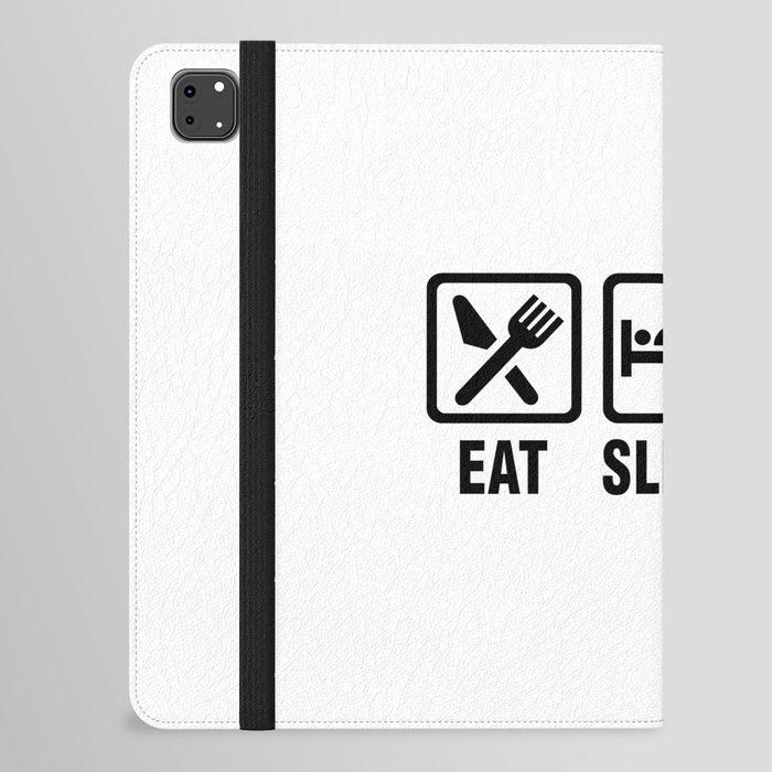 Eat Sleep Bar iPad Folio Case