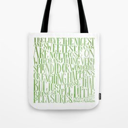 Simple Pleasures | Anne of Green Gables Tote Bag