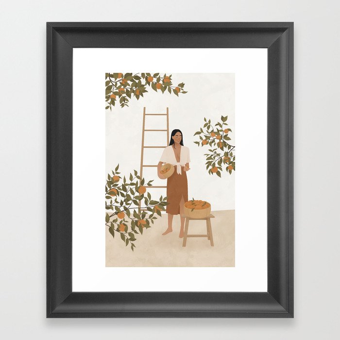 What You Plant Now Framed Art Print