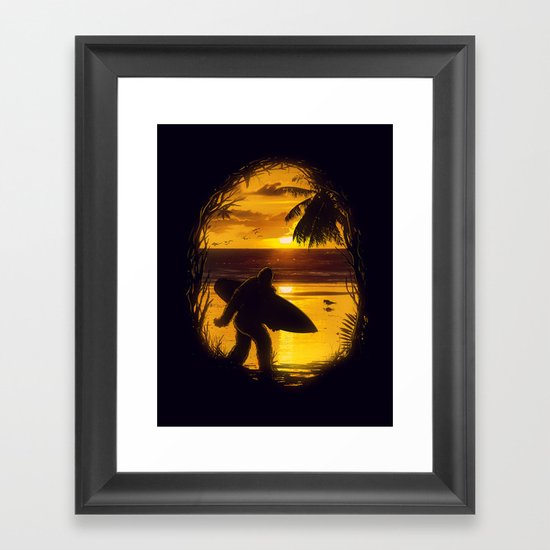 Secret Spot Framed Art Print