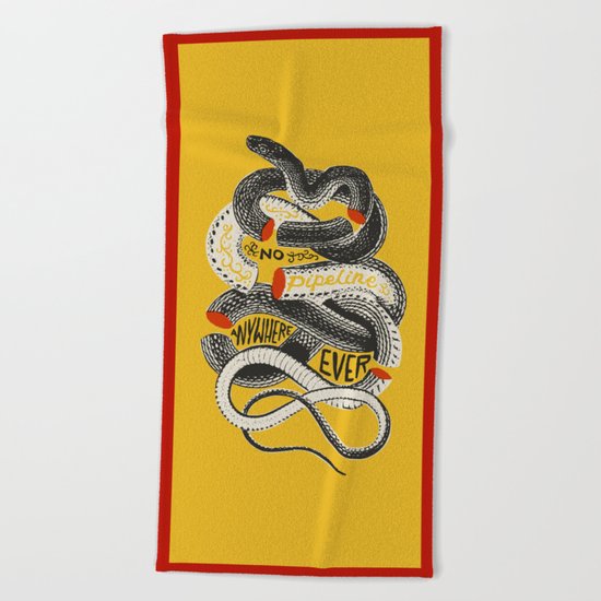 No. Never. Nowhere. Beach Towel