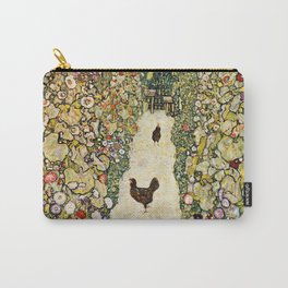 Gustav Klimt Garden Path With Chickens Carry-All Pouch