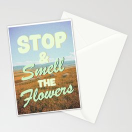 Stop & Smell the Flowers Stationery Cards