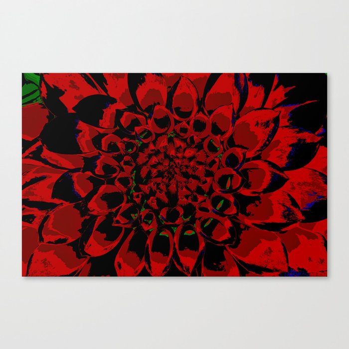 Hungry Flower Canvas Print