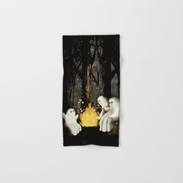 Marshmallows and ghost stories Hand & Bath Towel
