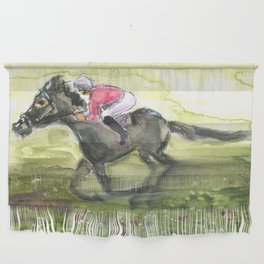 Race Horse Wall Hanging