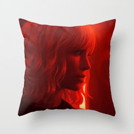 Atomic Blonde Throw Pillow