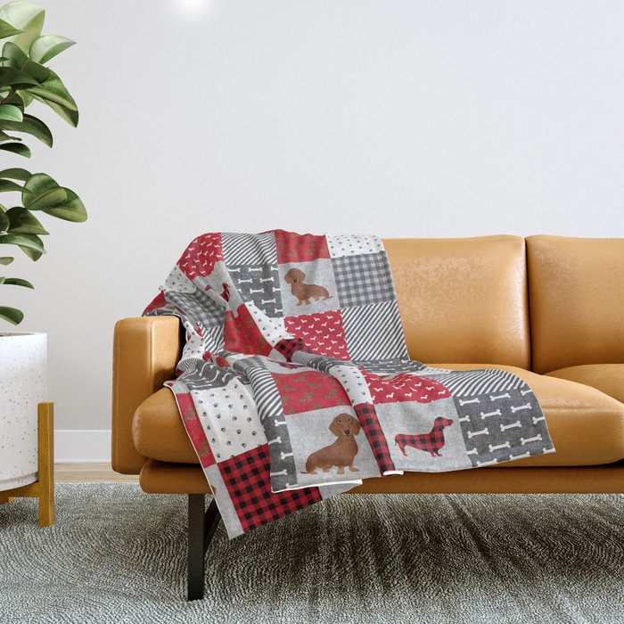 Dachshund blanket on sale quilt