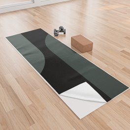 Modern Minimal Arch Abstract VIII Yoga Towel