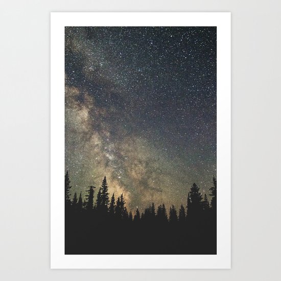 Milky Way Art Print