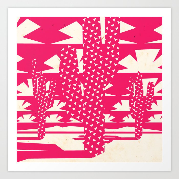 Discover the motif RED DESSERT by Yetiland as a print at TOPPOSTER