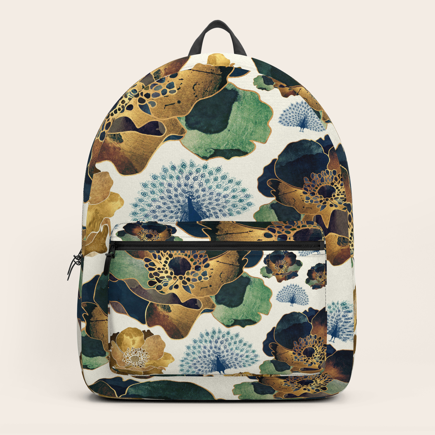 peacocks backpack
