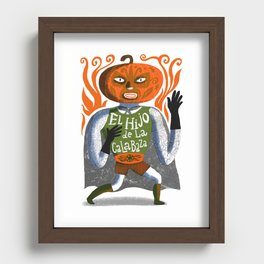 El hijo de la calabaza Recessed Framed Print