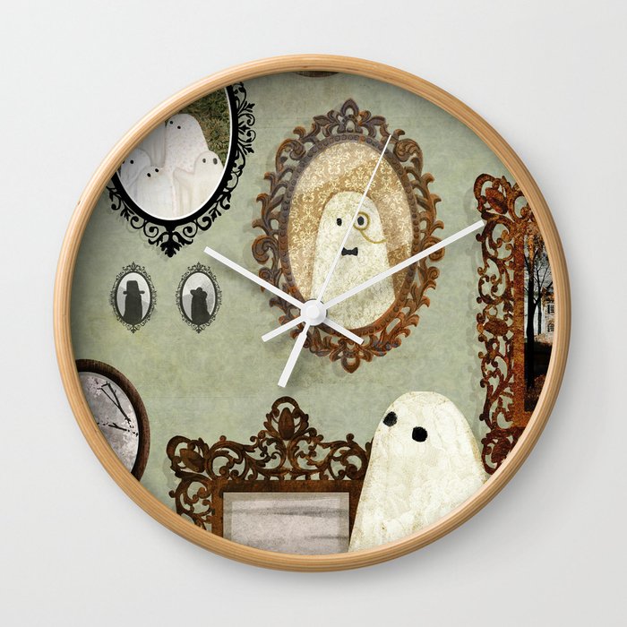 There's A Ghost in the Portrait Gallery Wall Clock