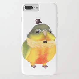Fanciful Conure with Hat iPhone Case