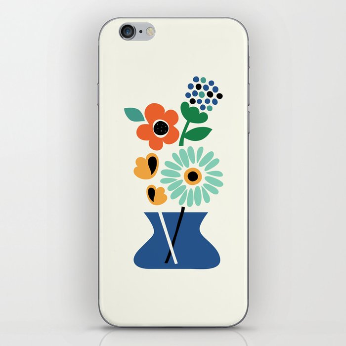 Floral Time iPhone Skin