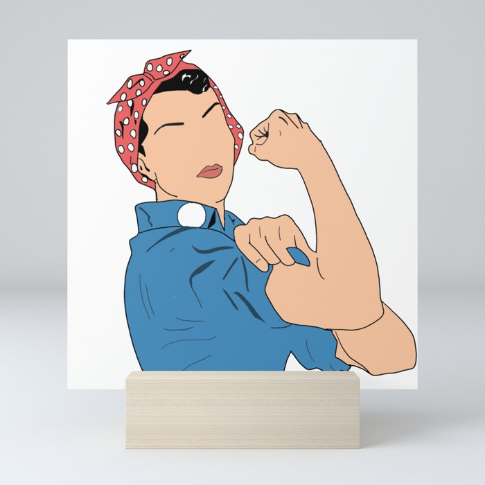 Rosie the Riveter Mini Art Print