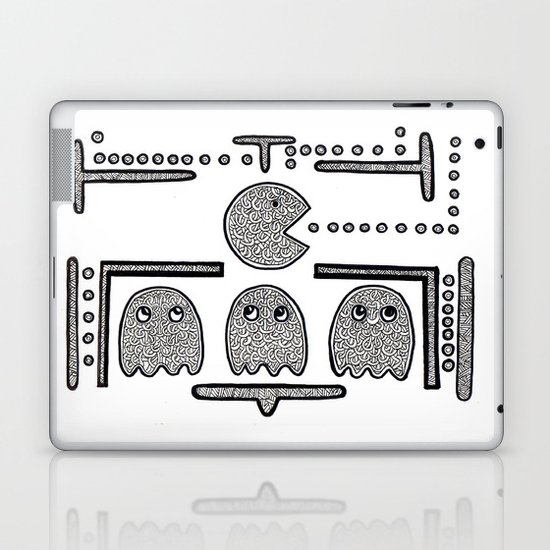 Celtic Pacman Laptop & iPad Skin