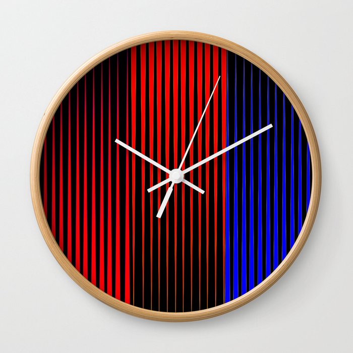 Carlos Cruz-Diez Fanfic Wall Clock