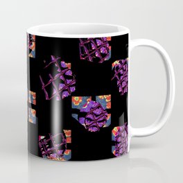 Square and flowers Coffee Mug