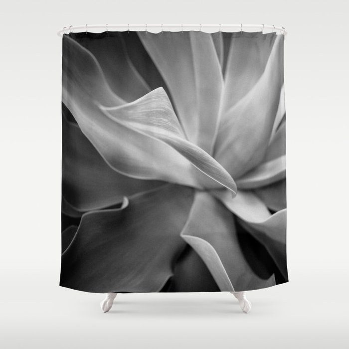Agave Noir Shower Curtain