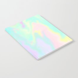 Iridescent Paint Notebook