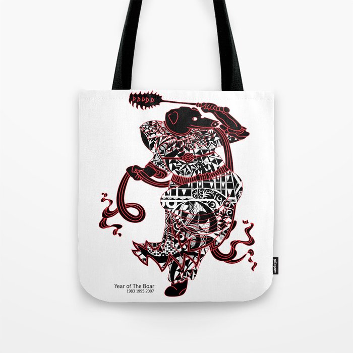 Chinese zodiac sign, Year of the Boar Tote Bag