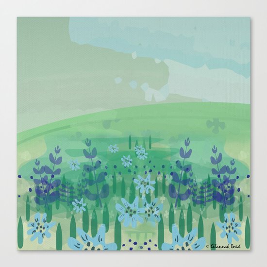 Wild Flowers. Canvas Print