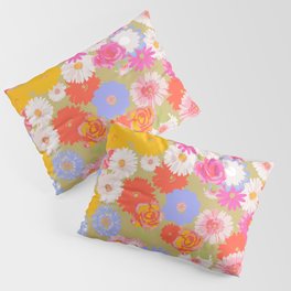 Pop Floral Mix Pillow Sham